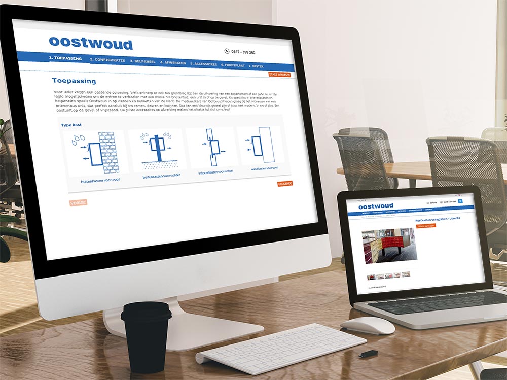 Oostwoud updates its postcabinets configurator
