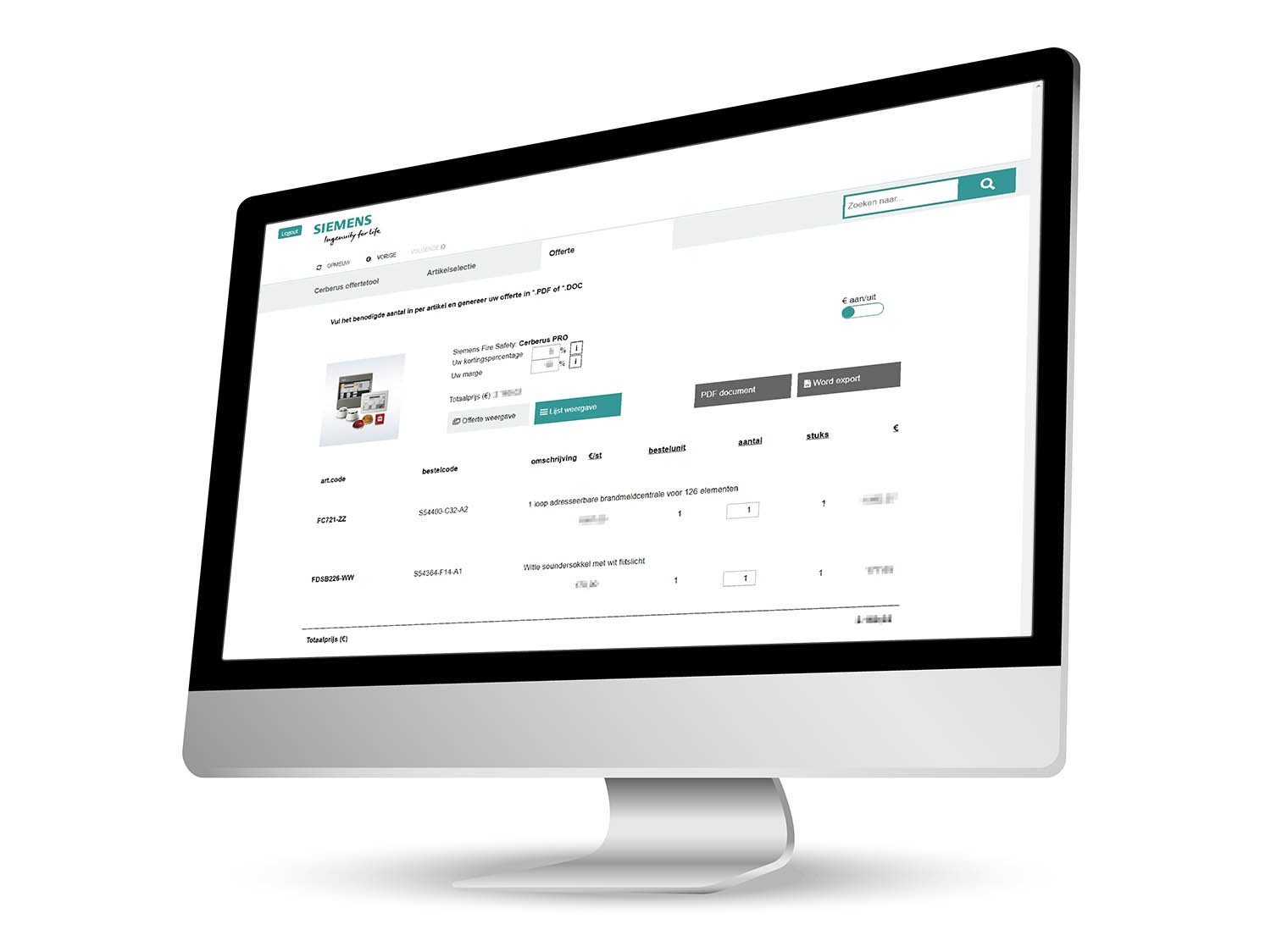 ZeeBoer ontwikkelt offertetool voor Siemens